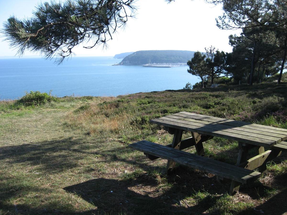 Le Dixmude, Appartement Proche Plage De Morgat Crozon Exteriör bild